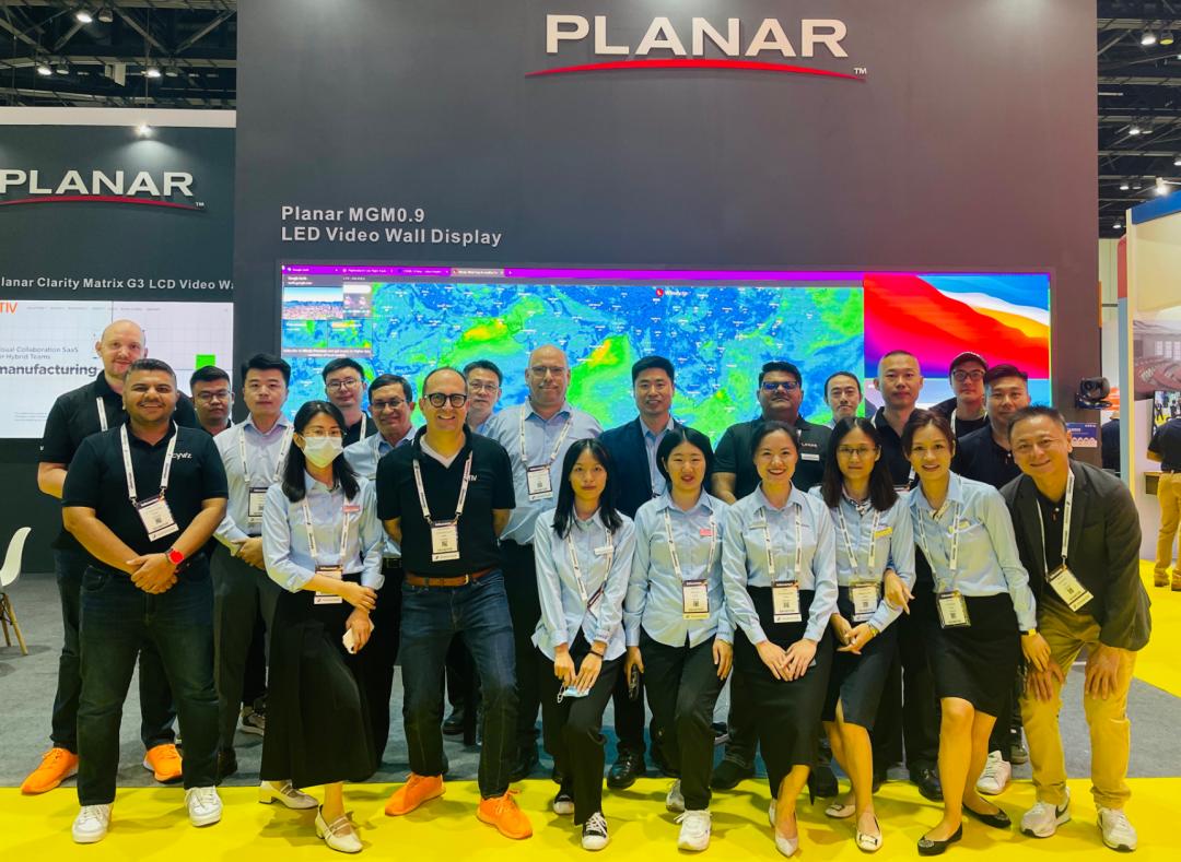 InfoComm Asia | 尊龙凯时Planar全球首发第四代Micro LED智能一体机