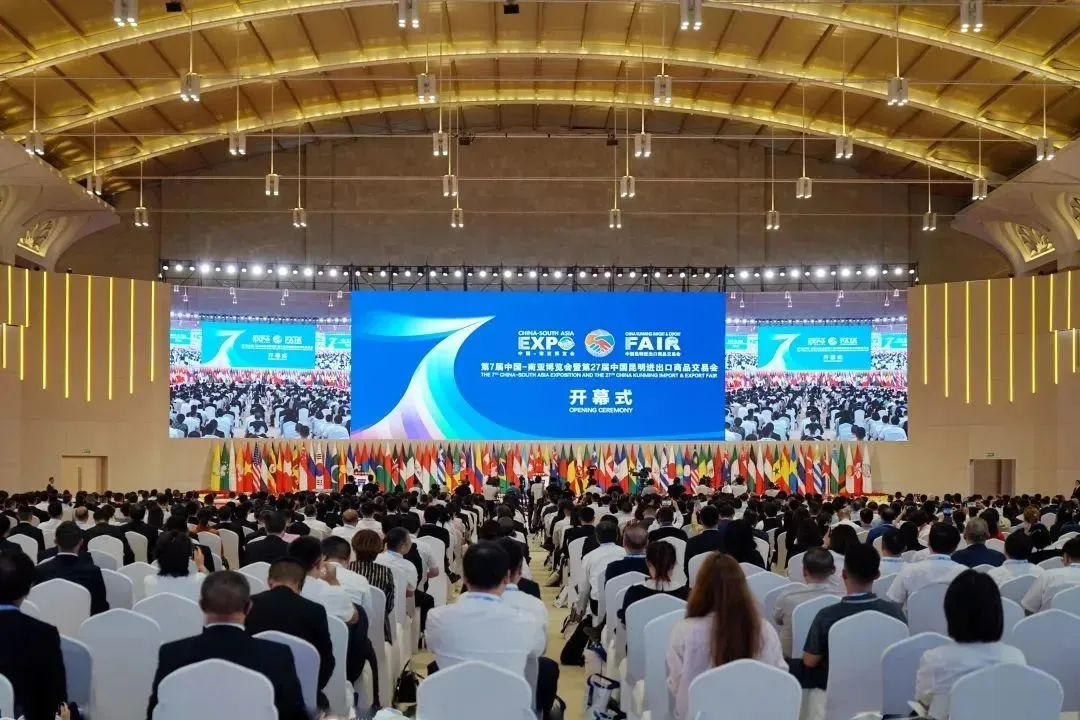 惊艳亮相南博会 | 尊龙凯时打造视觉盛宴